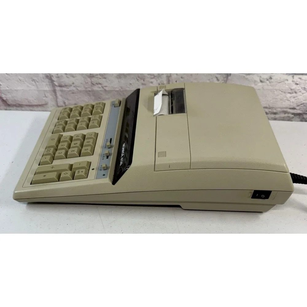 Vintage Monroe 4130 Printing Calculator Classic Retro Office Desktop EXCELLENT